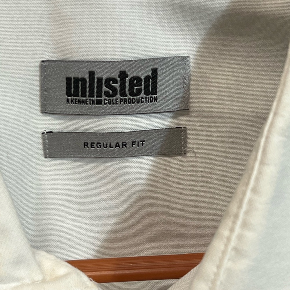 Unlisted Classic White Dress Shirt